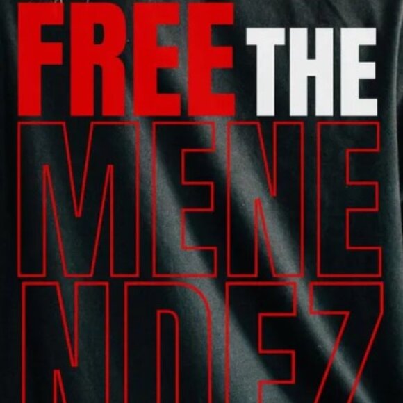 T-shirt Justice For The Menendez Brothers - Noir - Manches Courtes - Tissu Doux - Imprimé Crew Neck - Lavable Machine